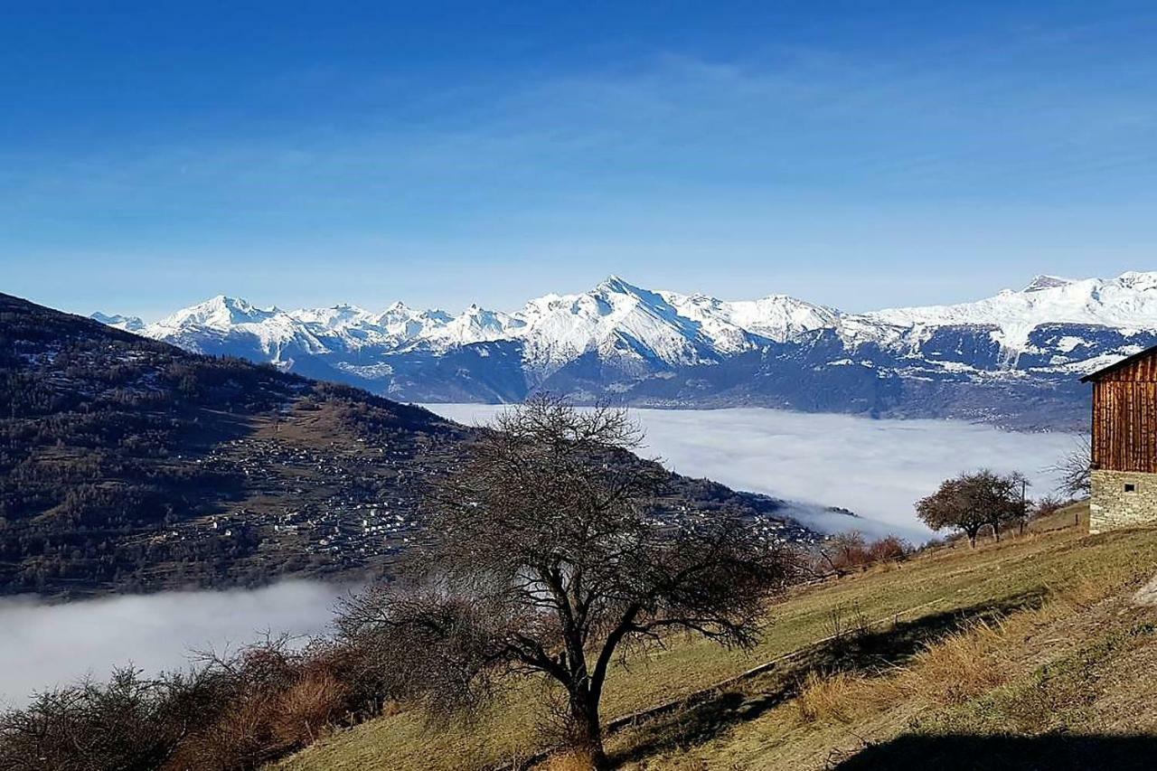 La Chaumière d'Hérens Vernamiège Extérieur photo