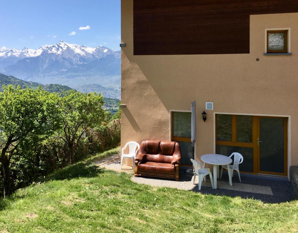 La Chaumière d'Hérens Vernamiège Extérieur photo